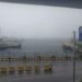 Bad weather at Ketapang Port, Banyuwangi.