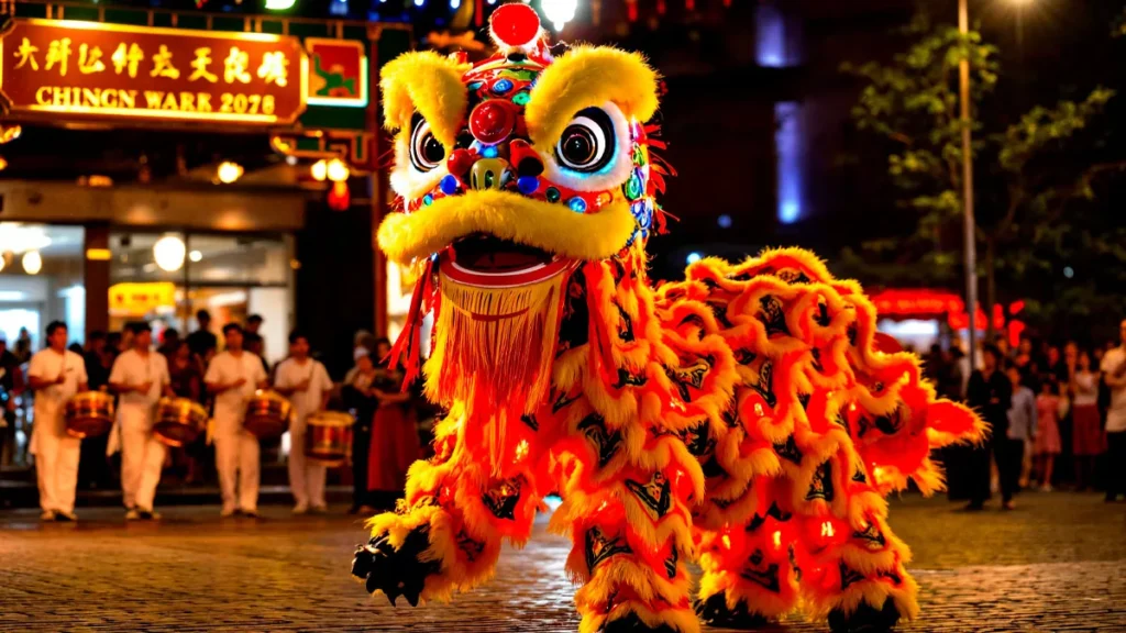 Photo of Barongsai on Chinese New Year