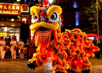 Photo of Barongsai on Chinese New Year