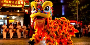 Photo of Barongsai on Chinese New Year