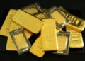 Illustration photo of gold bullion