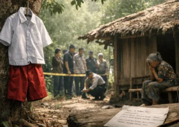 Illustration photo of the incident of a child in Ngada Flores ending his life because his mother could not buy him books and pens (Photo created by ai)