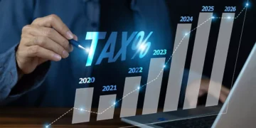 Illustration of Tax Growth in Indonesia (Hey Bali)