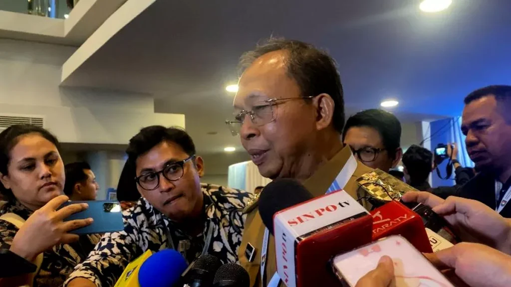 After Presidential Rebuke, Bali Mobilizes Students to Tackle Beach Waste Crisis 39 Bali Governor I Wayan Koster in Sentul, Bogor, West Java, Monday (February 2, 2026). (KOMPAS.com/BAHARUDIN AL FARISI)