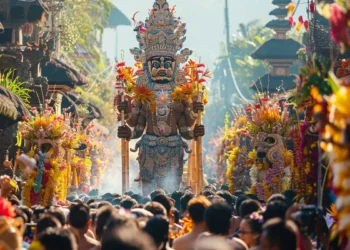 Illustration photo of the current bustling Bali