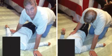 The latest photo of Andrew Mountbatten-Windsor in the Epstein case. (Photo: U.S. Justice Department/Handout via REUTERS)