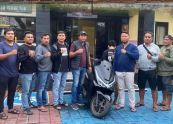 Photo: I Ketut Agus, also known as Ketut Nyamprut (20), was arrested by police for robbing a New Zealand citizen on Jalan Tirta Tawar, Hamlet Kutuh Kaja, Petulu Village, Ubud District, Gianyar, Sunday (January 25, 2026). (Gianyar Police Department Document)