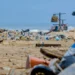 Illustration photo of garbage piled up on Bali Beach