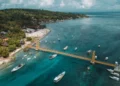 Photo of the Yellow Bridge that connects Nusa Lembongan and Nusa Ceningan in Bali (IST)