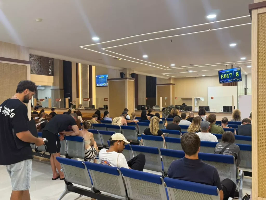 Photo of the atmosphere at the Immigration Office (Bali Immigration Document)