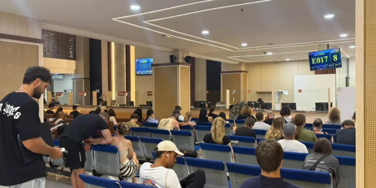 Photo of the atmosphere at the Immigration Office (Bali Immigration Document)