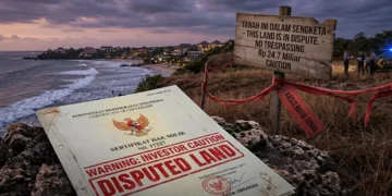 Land Scam in Jimbaran: How a Jakarta Woman Lost Rp 24.7 Billion to Bali's Land Mafia 1 Illustration of a Land Mafia in Jimbaran Who Damaged a Female Investor from Jakarta to the tune of 24 Million Rupiah (Photo by AI)