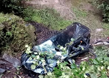 A Car Plunged 100 Meters Into a Ravine. One Driver's Death Reveals the Risks of Bali's Most Dangerous Roads 40 A car fell into a ravine in Ban Village, Karangasem (Doc. IDN Times/special)
