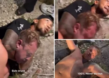 Bali Viral Video Chronology: Drunk Tourist Subdued in Uluwatu After Alleged Harassment of Women 38 A screenshot of a video of a female police officer holding a suspected drunk foreigner in the Uluwatu area of Pecatu, South Kuta, Badung, Bali, has gone viral on social media.