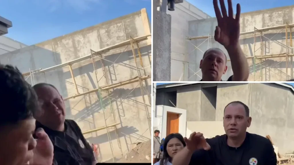 Screenshot of Balinese Resident Beaten by Russian Foreigner