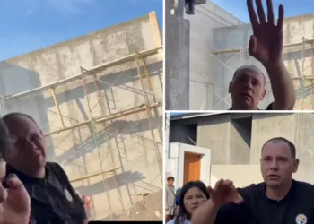 Screenshot of Balinese Resident Beaten by Russian Foreigner