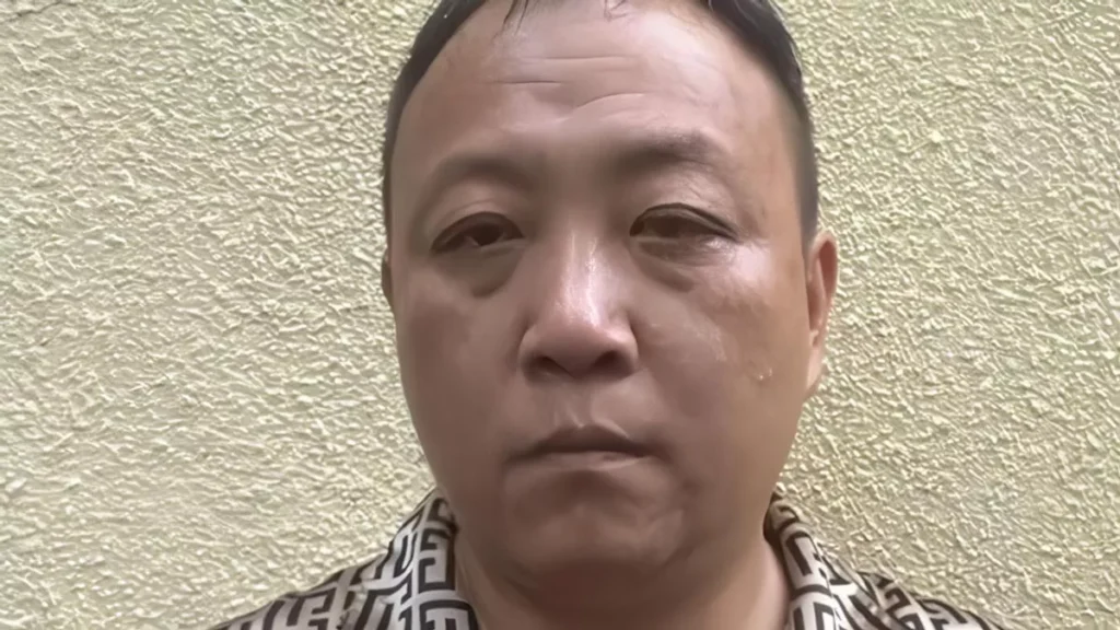 Photo: The Indonesian National Police's Criminal Investigation Unit arrested Wu Yanguan, a Chinese citizen who owned a drug package in Denpasar, Bali. (IST)