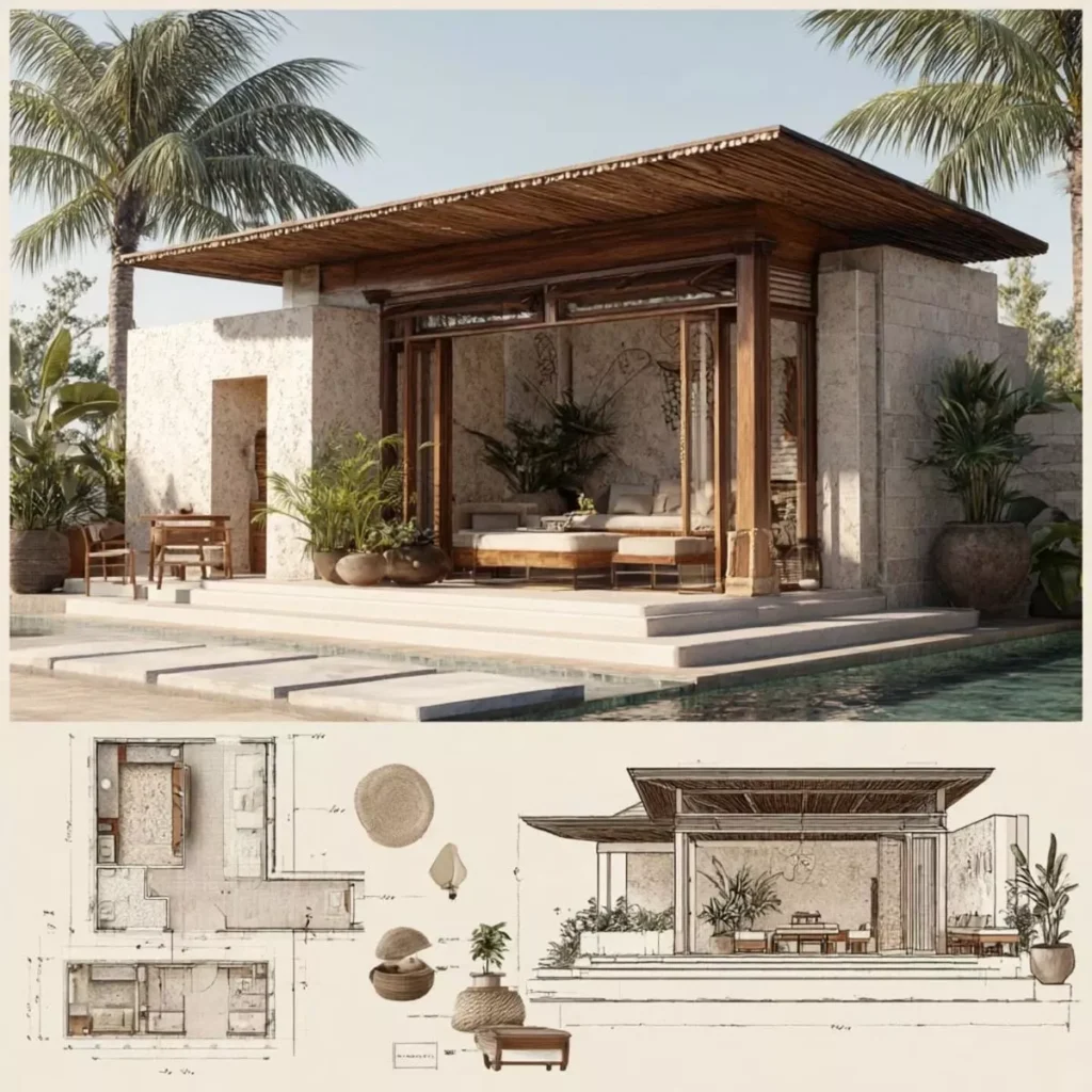The 20% Cheat: How Unscrupulous Contractors Pocket a Billion Rupiah from Your Bali Villa 40 Illustration photo of a villa building in Bali (Ist)