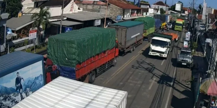 CCTV footage of Ketapang Port, Banyuwangi. (KOMPAS.COM/Banyuwangi Regency Government CCTV Documentation)
