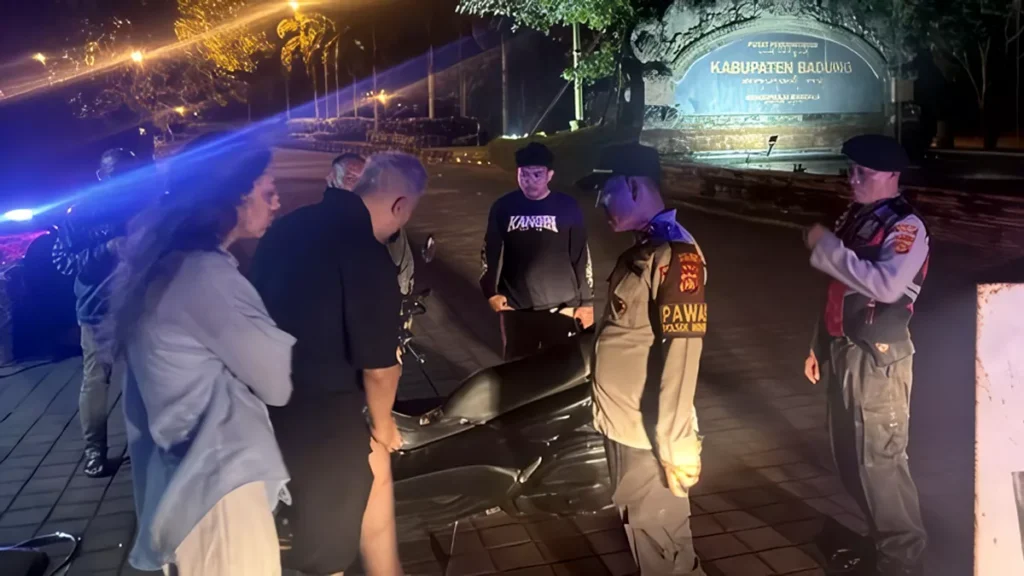 Tourist Robbed In North Kuta During Late Night Incident That Triggered Police Response Across Jurisdictions 1 Photo: Police visited the Badung Regional Government Center (Puspem Badung) to visit two foreign nationals who claimed to have been mugged on Jalan Padang Luwih Dalung, North Kuta, early Friday morning (May 29, 2026). (Doc. Badung Police