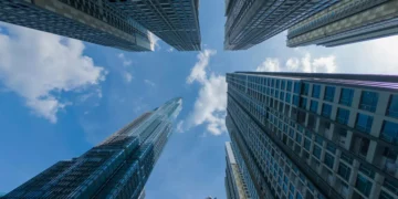 Photo Illustration of a tall building