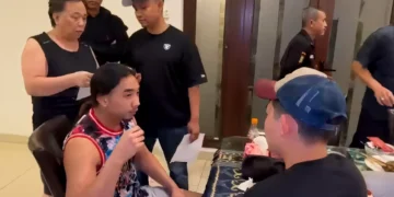 Photo: Screenshot of Instagram celebrity Woodyrman's arrest