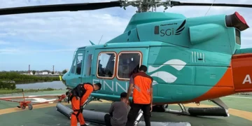 Malaysian Tourist Injured in Rinjani Fall, Rescue Helicopter Grounded by Bad Weather 1 Preparations for the evacuation of a Malaysian tourist who fell on Mount Rinjani, Lombok, West Nusa Tenggara, Monday (May 25, 2026). (Photo: Sembalun Police Station)
