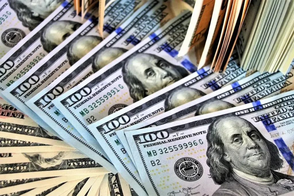 US dollar illustration.