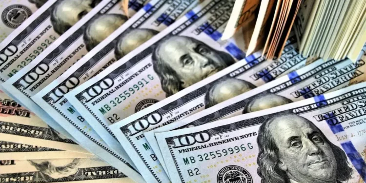 US dollar illustration.