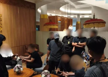 An Australian citizen wanted by Interpol was apprehended at I Gusti Ngurah Rai International Airport on Saturday (June 6, 2026). (NGURAH RAI IMMIGRATION DOCUMENTATION)