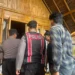 Police arrived at the scene of the incident where a tourist died at a villa in Biaung Hamlet, Ped Village, Nusa Penida District, Klungkung Regency, Bali, Tuesday (16/6/2026). (Nusa Penida Police.)