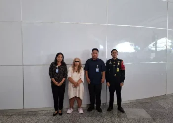 The Denpasar Immigration Detention Center (Rudenim) deported six foreign nationals found guilty of violating their stay permits and disturbing public order in Bali. (Documentation from Denpasar Immigration Detention Center)