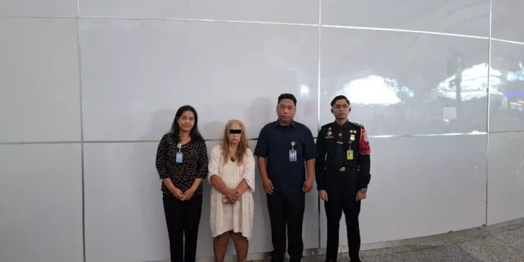 The Denpasar Immigration Detention Center (Rudenim) deported six foreign nationals found guilty of violating their stay permits and disturbing public order in Bali. (Documentation from Denpasar Immigration Detention Center)