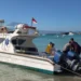 Officials transport the body of a Danish tourist, identified by the initials AKL (42), who died after snorkeling in Nusa Penida, Klungkung Regency, Bali, on Monday (June 29, 2026). (Klungkung Police)