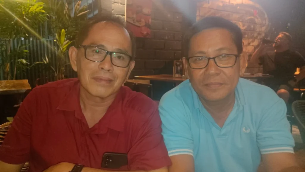 Lawyer Rejects Calls to Drop Bali Childbirth Investigation, Says Case Followed Proper Legal Process 38 Reiner Sugata Liman's attorney, AA Ngurah Alit Wirakesuma (left), accompanied by Attorney Sonny Tumbelaka, assessed that KC's attorney's request for a temporary suspension of his case to the Denpasar Police Chief was premature. (barometerbali/rah/nvr)