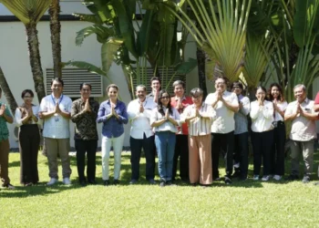 Australian Consul General Jo Stevens after a social gathering with Balinese media at the Australian Consulate General in Denpasar on Tuesday (June 23, 2026). (barometerbali/rah)