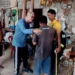Victor Miguel, a foreigner from the United States, forgave the man who stole his wallet while visiting Kehen Temple in Bangli, Bali, on Friday (June 19, 2026). (Photo: Bangli Police Department)