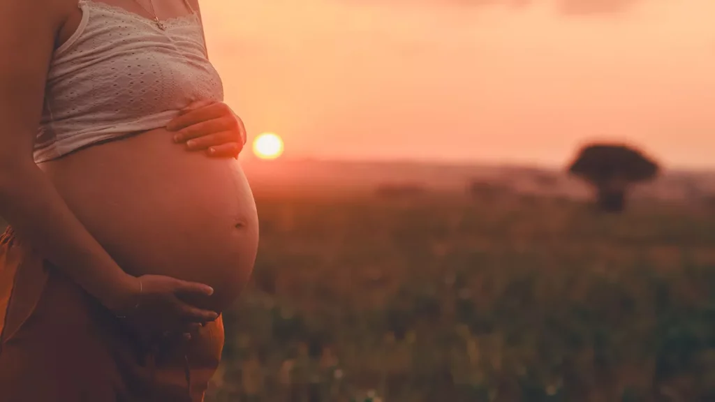 Illustration of pregnancy. A mother in Denpasar, Bali, identified as KC, had to be detained by law enforcement officers. Her husband, RSL, reported KC to the Denpasar Police Station due to administrative issues and the location of the birth of their first child.