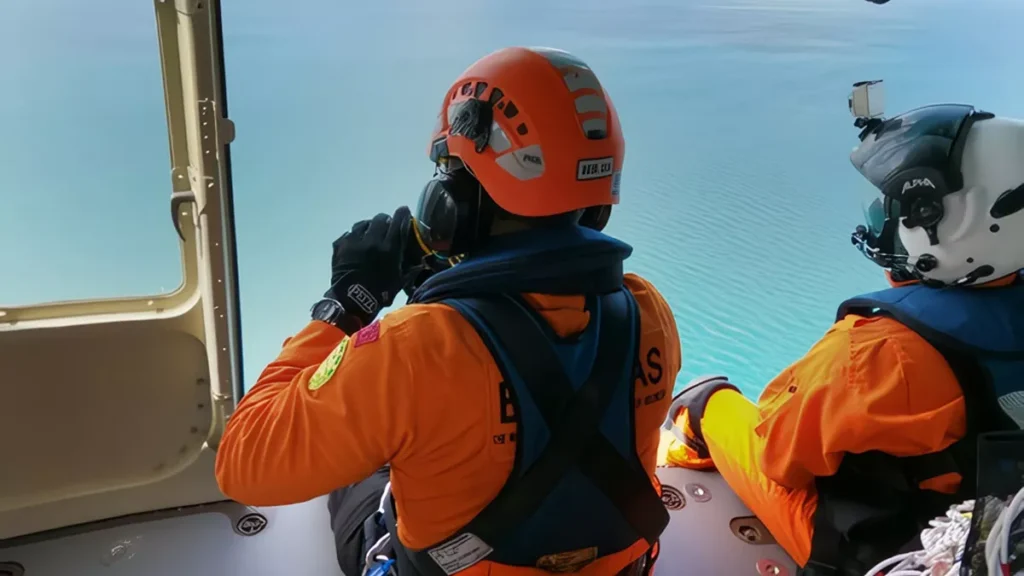 Seven Days, No Trace: Bali Ends Search for Two Boys Swept Away at Kuta Beach 2 Photo: The search and rescue team halted the search for two children who were swept away by the current while playing soccer on Kuta Beach, Badung, Saturday (June 13, 2026). (Fabiola Dianira)