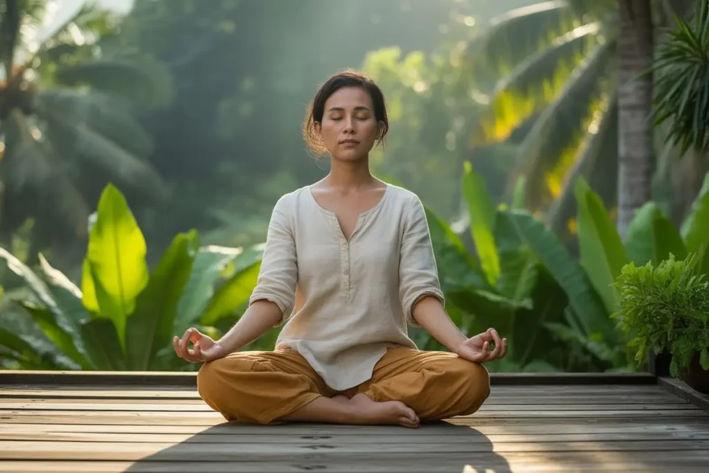 How to Calm Your Racing Mind: A Science-Backed Guide for Bali's Expats and Travelers 40
How to calm the mind ©AI-generated illustration