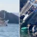 Photo collage of two ships that sank on the same day in Labuan Bajo (Source: Internet)