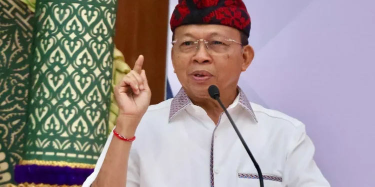 Bali Governor Wayan Koster. (BALI PROVINCIAL GOVERNMENT DOCUMENTATION)