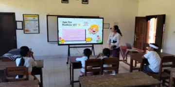 While Bali Welcomes Millions of Tourists, One Village School Has Only Four Students Left 1 The atmosphere at the start of the new school year at SD Negeri 6 Bhuana Giri in Bhuana Giri Village, Bebandem District, Karangasem Regency, Bali, on Tuesday (July 14, 2026). (Principal of SDN 6 Bhuana Giri, I Made Suartika)