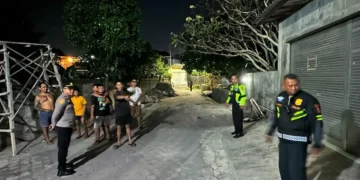 Turkish Driver Named Suspect, Detained After Five-Vehicle Hit-and-Run Crash Injures Seven in Bali 6 The scene of a multi-vehicle collision involving a Turkish national in Kerobokan Kelod Village, North Kuta District, Badung Regency, Bali, on Monday (July 13, 2026) night. (Badung Police.)