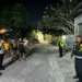 The scene of a multi-vehicle collision involving a Turkish national in Kerobokan Kelod Village, North Kuta District, Badung Regency, Bali, on Monday (July 13, 2026) night. (Badung Police.)