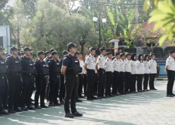 The Bali Directorate General of Immigration deployed 104 officers for the "Dharma Dewata" patrol on July 15, 2026. (Courtesy of the Bali Directorate General of Immigration)