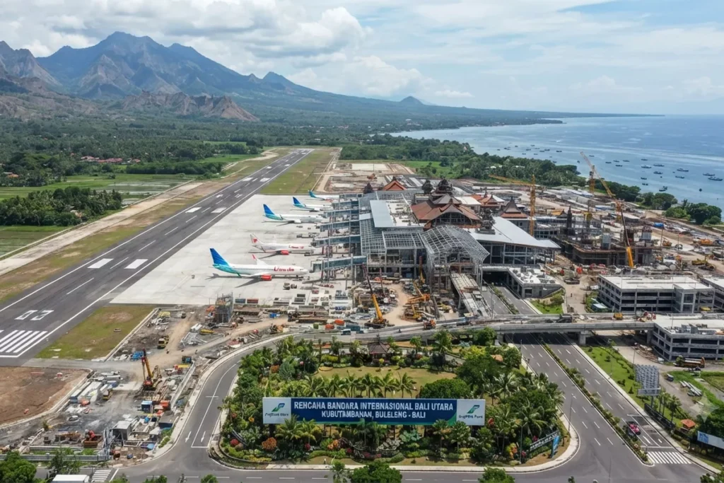 Bali's Long-Promised Second Airport Gains Momentum as Prabowo Pushes to Fast-Track Construction 38 Illustration of the planned North Bali airport. (Created with AI)