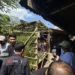 The atmosphere at the funeral home of KD in Sidetapa Village, Banjar District, Buleleng Regency, Bali, Monday (July 27, 2026).