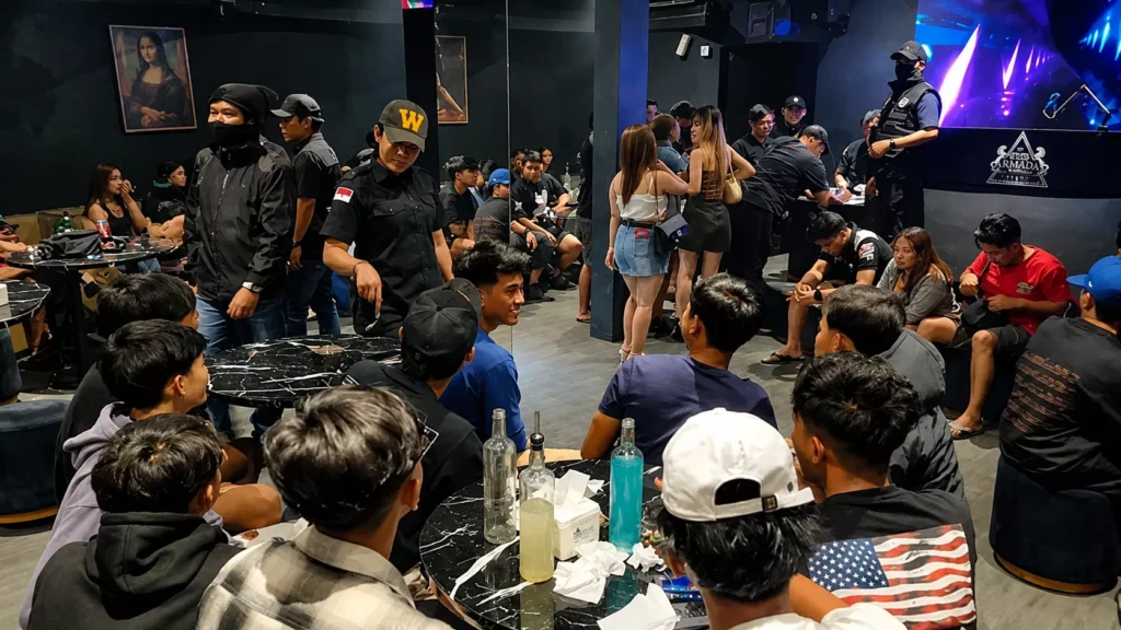 Operation Bersinar conducted by the Bali Provincial National Narcotics Agency (BNNP Bali) in Badung and Denpasar, Sunday (July 26, 2026). (Photo: BNNP Bali)