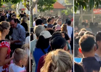 Screenshot of the visa renewal queue at Bali Immigration (Hai Bali News)